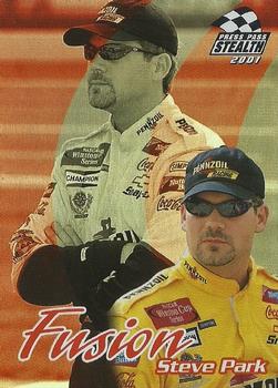 2001 Press Pass Stealth - Fusion #F 7 Steve Park Front