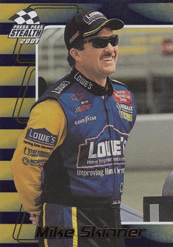 2001 Press Pass Stealth - Gold #G37 Mike Skinner Front