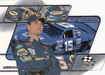 2001 Press Pass Stealth - Lap Leaders #LL 5 Michael Waltrip Front