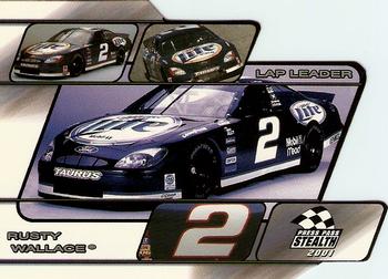 2001 Press Pass Stealth - Lap Leaders #LL 20 Rusty Wallace's Car Front