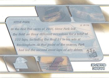 2001 Press Pass Stealth - Lap Leaders Clear #LL 19 Steve Park's Car Back