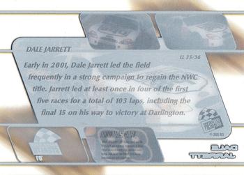 2001 Press Pass Stealth - Lap Leaders Clear #LL 35 Dale Jarrett's Car Back