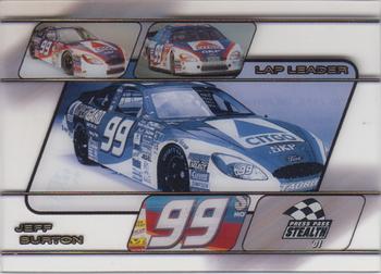 2001 Press Pass Stealth - Lap Leaders Clear #LL36 Jeff Burton's Car Front