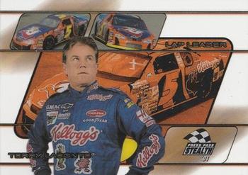2001 Press Pass Stealth - Lap Leaders Clear #LL 3 Terry Labonte Front
