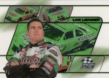 2001 Press Pass Stealth - Lap Leaders Clear #LL 7 Bobby Labonte Front