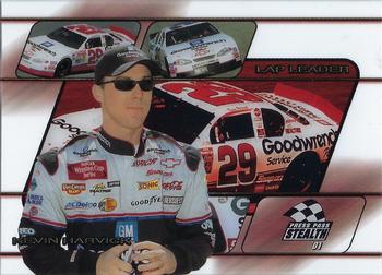2001 Press Pass Stealth - Lap Leaders Clear #LL 12 Kevin Harvick Front