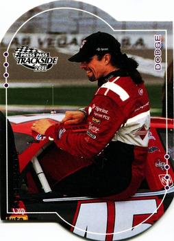 2001 Press Pass Trackside - Die Cuts #38 Kyle Petty Front