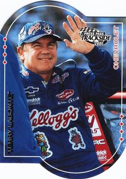 2001 Press Pass Trackside - Die Cuts #6 Terry Labonte Front