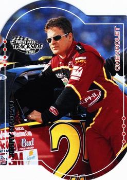 2001 Press Pass Trackside - Die Cuts #7 Jerry Nadeau Front