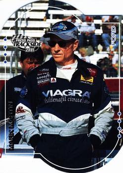 2001 Press Pass Trackside - Die Cuts #23 Mark Martin Front