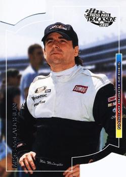 2001 Press Pass Trackside - Die Cuts #61 Mike McLaughlin Front