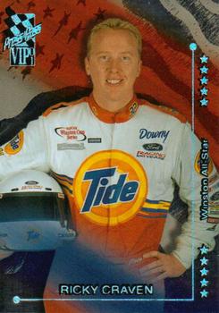 2001 Press Pass VIP - Explosives #X49 Ricky Craven Front