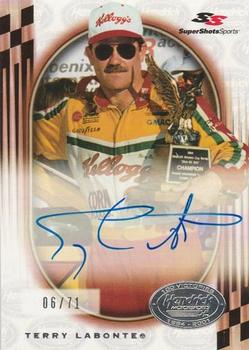 2001 Super Shots Hendrick Motorsports - Autographs #HSA3 Terry Labonte Front