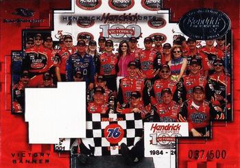 2001 Super Shots Hendrick Motorsports - Victory Banners #HSB2 Hendrick Race Team Front
