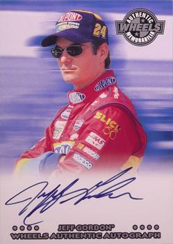 2001 Wheels High Gear - Autographs #NNO Jeff Gordon Front