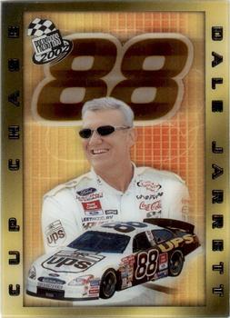 2002 Press Pass - Cup Chase Prizes #CC 6 Dale Jarrett Front