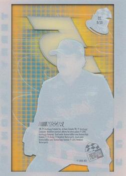 2002 Press Pass - Cup Chase Prizes #CC 9 Terry Labonte Back