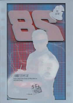2002 Press Pass - Cup Chase Prizes #CC 12 Ricky Rudd Back