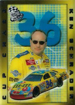 2002 Press Pass - Cup Chase Prizes #CC 13 Ken Schrader Front