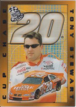 2002 Press Pass - Cup Chase Prizes #CC 15 Tony Stewart Front