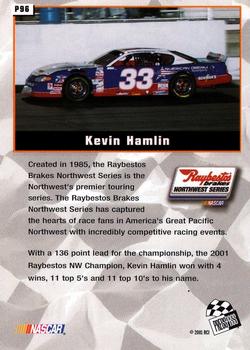 2002 Press Pass - Platinum #P96 Kevin Hamlin Back