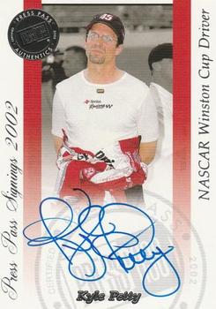 2002 Press Pass - Signings #NNO Kyle Petty Front