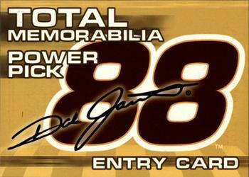 2002 Press Pass - Total Memorabilia Power Pick #TM 4 Dale Jarrett Front