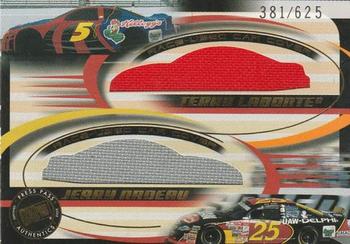 2002 Press Pass Eclipse - Under Cover Double Cover #DC 6 Terry Labonte / Jerry Nadeau Front