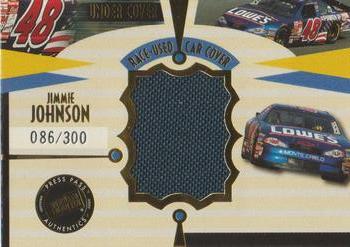 2002 Press Pass Eclipse - Under Cover Gold Cars #CC 1 Jimmie Johnson Front