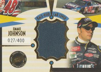 2002 Press Pass Eclipse - Under Cover Gold Drivers #CD 1 Jimmie Johnson Front