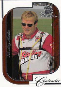 2002 Press Pass Premium - Red Reflectors #R18 Sterling Marlin Front