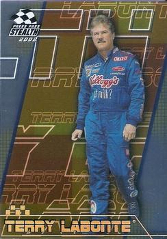 2002 Press Pass Stealth - Gold #P6 Terry Labonte Front