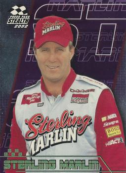 2002 Press Pass Stealth - Gold #P34 Sterling Marlin Front