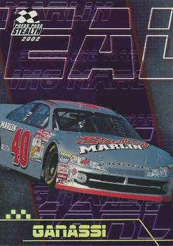 2002 Press Pass Stealth - Gold #P35 Sterling Marlin's Car Front