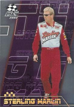 2002 Press Pass Stealth - Gold #P36 Sterling Marlin Front