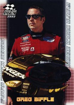 2002 Press Pass Stealth - Gold #P46 Greg Biffle Front