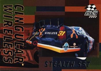 2002 Press Pass Stealth - Gold #P63 Robby Gordon's Car Front