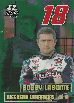 2002 Press Pass Stealth - Gold #P66 Bobby Labonte Front