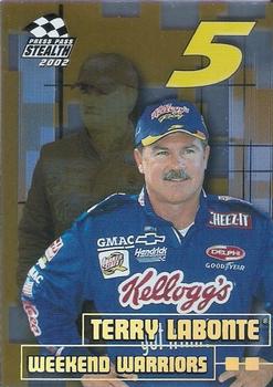 2002 Press Pass Stealth - Gold #P67 Terry Labonte Front