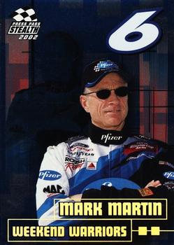 2002 Press Pass Stealth - Gold #P68 Mark Martin Front