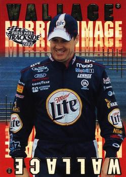 2002 Press Pass Trackside - Mirror Image #MI 9 Rusty Wallace Front