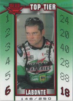 2002 Wheels High Gear - Top Tier Numbered #TT 6 Bobby Labonte Front