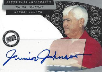 2003 Press Pass - Autographs #NNO Junior Johnson Front