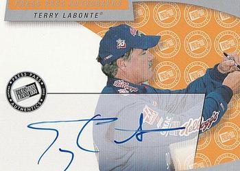 2003 Press Pass - Autographs #NNO Terry Labonte Front