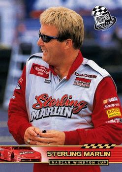 2003 Press Pass - Platinum #P20 Sterling Marlin Front