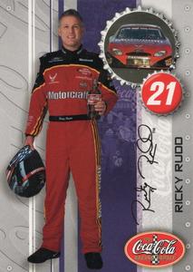 2003 Press Pass Coca-Cola Racing Family #10 Ricky Rudd Front