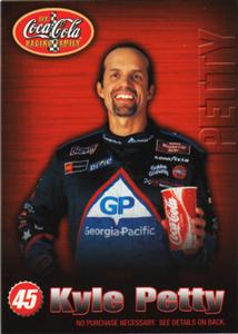 2003 Coca-Cola Racing Family Scratch-off #NNO Kyle Petty Front