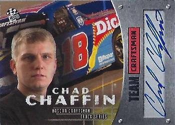 2003 Press Pass Craftsman #28 Chad Chaffin Front
