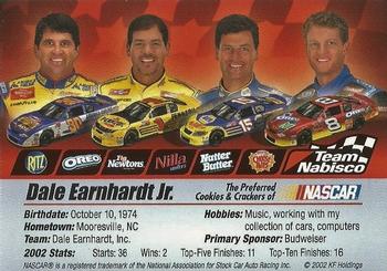 2003 Press Pass Nabisco Albertsons #NNO Dale Earnhardt Jr. Back