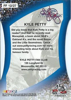 2003 Press Pass Optima - Fan Favorite #FF 12 Kyle Petty Back